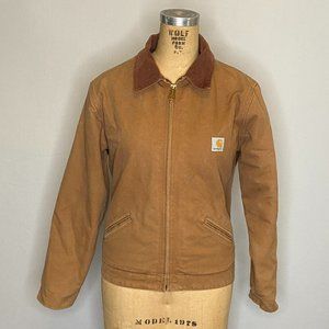 Vintage Carhartt Brown Duck Insulated Work Jacket
